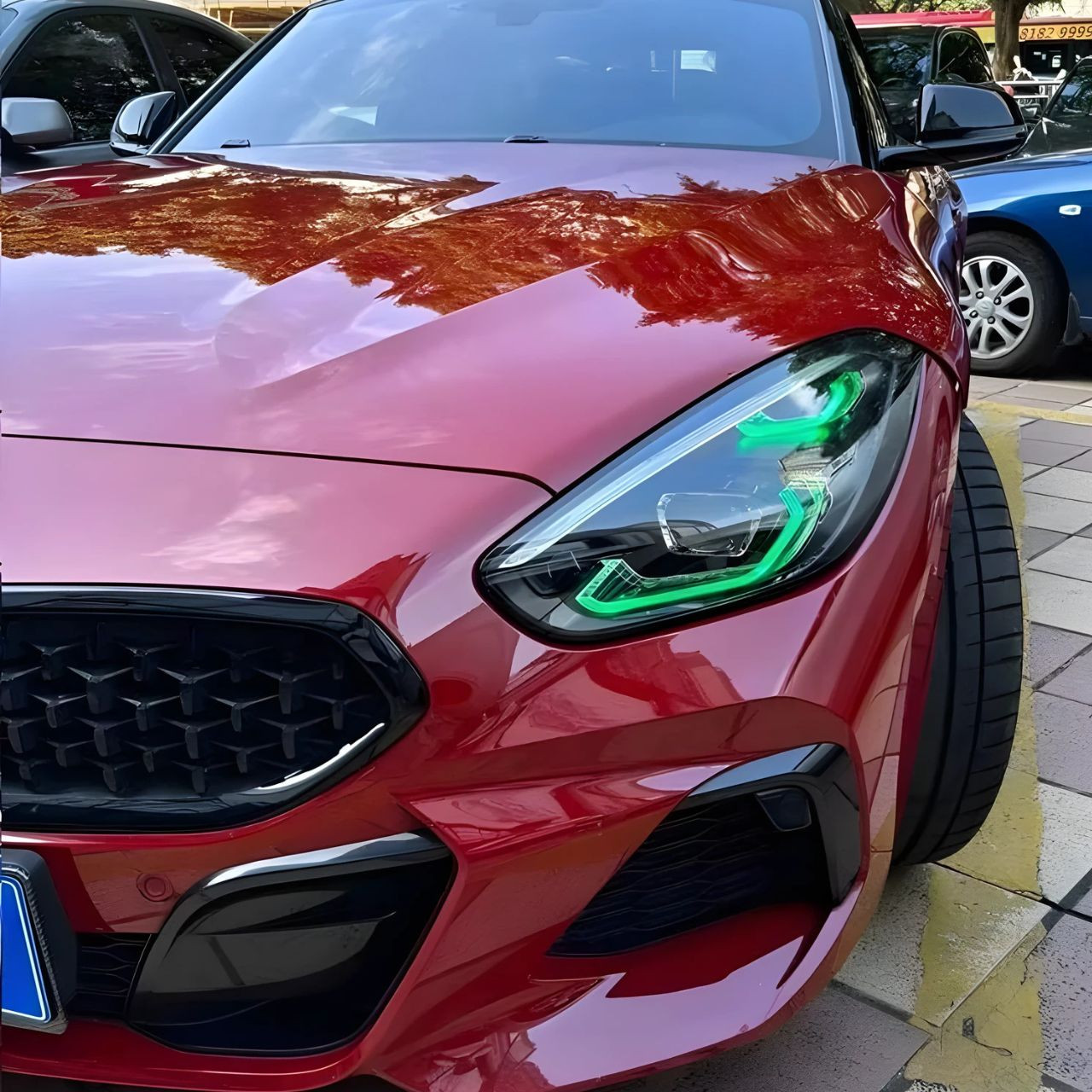 2019+ BMW Z4 G29 RGB Color-Changing DRL LED Headlight Modules