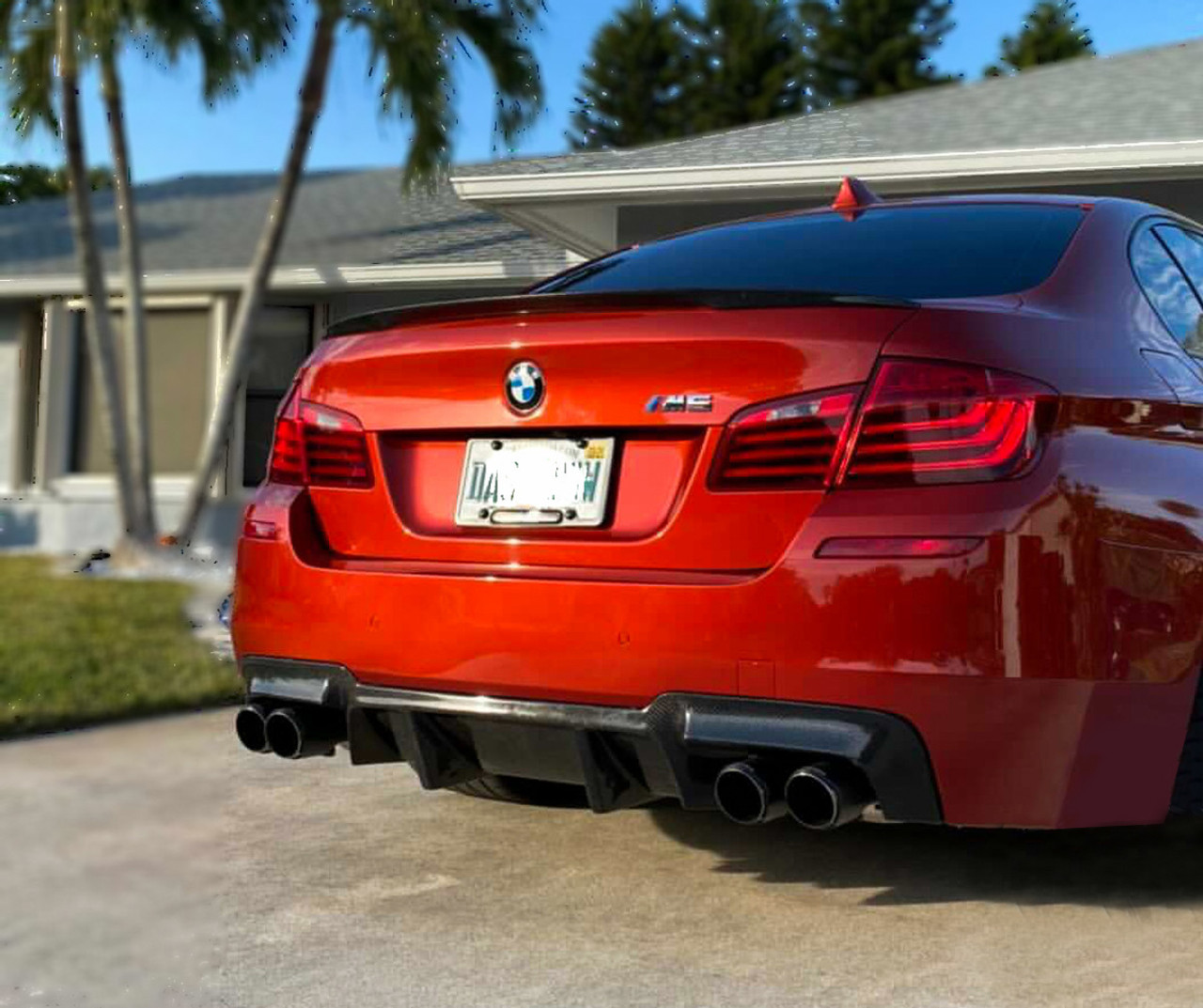 BMW M5 F10 Carbon Fiber DTM Style Diffuser