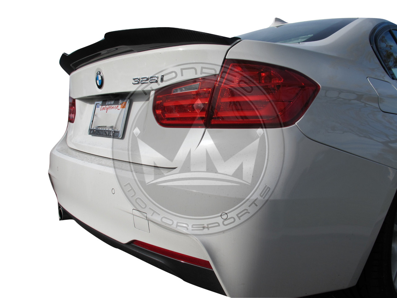 2012-2018 For BMW F30 F80 M3 320i 328i 330i Gloss Black PSM Style Trunk  Spoiler