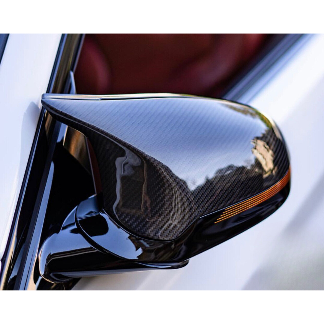 BMW M3 M4 F80/F82 Carbon Fiber Mirror Cover Replacements New 