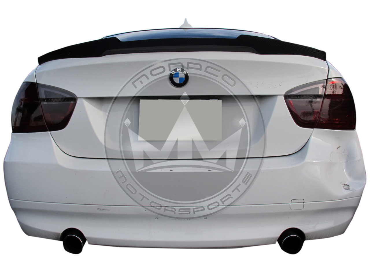 BMW M3/3 Series E90 Carbon Fiber M4 Style Trunk Spoiler