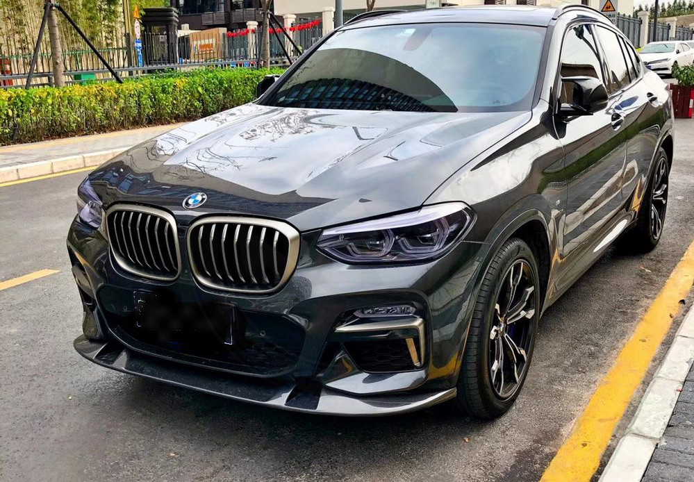 Till BMW X3 X4 G01 G02 M Pack 2018-2022 Bil Främre Stötfångare