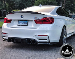 BMW F82 M4 PSM Style Carbon Fiber Rear Trunk Spoiler