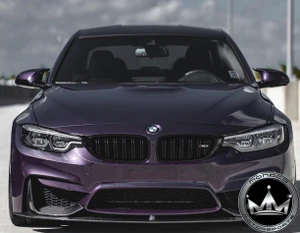 BMW M3 M4 F80/F82 Carbon Fiber M Performance Style 3 Piece Front Lip Set