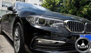 2017-2020 BMW F90 G30 M5/5 Series Carbon Fiber Headlight Eyelids/Eyebrows Covers 2017-2020 BMW F90 G30 M5/5 Series Carbon Fiber Headlight Eyelids/Eyebrows Covers