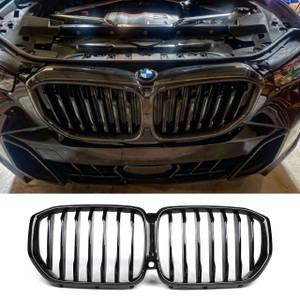 BMW X5 & X5M (G05/F95) Single Slat Grilles (Gloss Black/Tri-Color/Carbon Fiber)