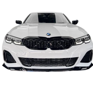 BMW G20 330i / M340i 3 Series Diamond Grilles (Gloss Black, Black with Chrome, Carbon Fiber)