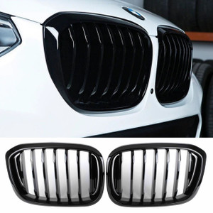 BMW G01 G02 F97 F98 X3 X4 X3M X4M Single Slat Kidney Grille Set