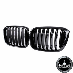 2018-2021 BMW X3 & X4 M (G01 G02 F97 F98) Single Slat Grilles (Gloss Black/Tri-Color/Carbon Fiber)