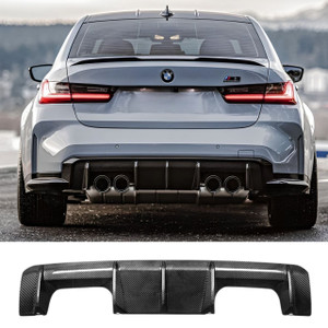 BMW G80/G82/G83 M3 M4 Carbon Fiber OEM Style Diffuser - Monaco Motorsports