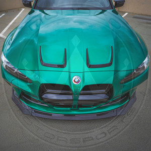 BMW G80 G82 G83 M3 M4 Carbon Fiber V1 Style Front Lip & Splitters Set - Monaco Motorsports BMW G80 G82 G83 M3 M4 Carbon Fiber V1 Style Front Lip & Splitters Set - Monaco Motorsports