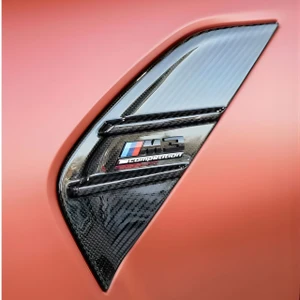 BMW G80/G82/G83 M3 M4 Carbon Fiber V2 Fender Vent Trim Set