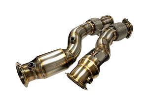 Evolution Racewerks 2017+ BMW M550i M850i X5 50i Sport Series Catted Downpipe Evolution Racewerks 2017+ BMW M550i M850i X5 50i Sport Series Catted Downpipe