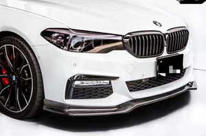 2017-2020 BMW G30 5 Series CC Style Carbon Fiber Front Bumper Lip 2017-2020 BMW G30 5 Series CC Style Carbon Fiber Front Bumper Lip