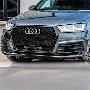 2016-2019 Audi RSQ7 Honeycomb Grille with Quattro in Lower Mesh | 4M Q7/SQ7