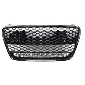 2007-2012 Audi R8 Honeycomb Grille with Quattro in Lower Mesh | MK1 Pre Facelift 2007-2012 Audi R8 Honeycomb Grille with Quattro in Lower Mesh | MK1 Pre Facelift