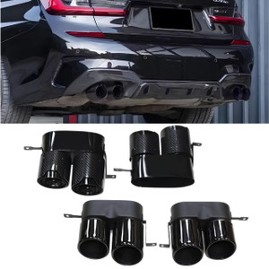 BMW G20 330i M Performance Style Quad Exhaust Tips