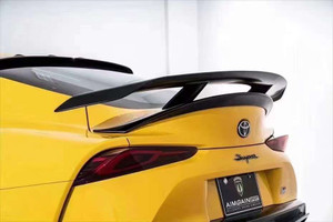 Toyota GR SUPRA A90 MK5 Carbon Fiber GT Wing Trunk Spoiler Toyota GR SUPRA A90 MK5 Carbon Fiber GT Wing Trunk Spoiler
