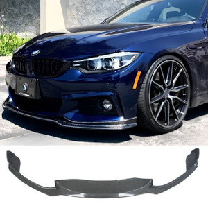 BMW F32 F33 F36 M Sport E Style Carbon Fiber Front Lip