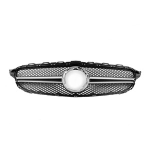 2015-2018-mercedes-benz-c-class-diamond-style-front-grille-w205-chrome-silver-yes-camera-emblem-grilles 2015-2018-mercedes-benz-c-class-diamond-style-front-grille-w205-chrome-silver-yes-camera-emblem-grilles