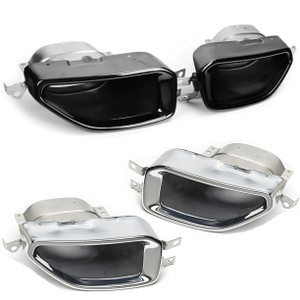 BMW M340i G20 M Performance Black Square Exhaust Tips