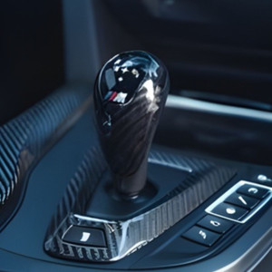BMW M Carbon Fiber Shift Surround Interior Trim Cover & Gear Selector Shift Knob | Monaco Motorsports