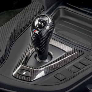 BMW M Carbon Fiber Shift Surround Interior Trim Cover & Gear Selector Shift Knob Replacement | Monaco Motorsports BMW M Carbon Fiber Shift Surround Interior Trim Cover & Gear Selector Shift Knob Replacement | Monaco Motorsports