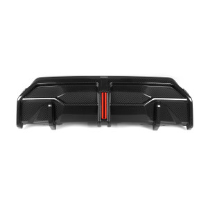 2022+ BMW G42 230i & M240i  Carbon Fiber SQ Style Rear Diffuser (With LED Light)