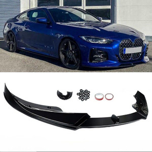 BMW G22/G23 430i M440i M Performance Gloss Black AC Style Front Lip with Splitters