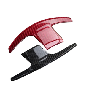 BMW Carbon Fiber Steering Wheel Paddle Shifters (Black or Red)