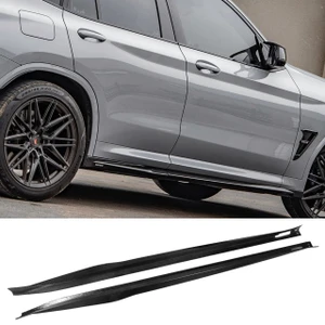 2022-2025 BMW X3 X4 G01 G02 Carbon Fiber SQ Style Side Skirt Extensions
