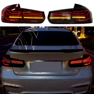 2012-2018 BMW 3 Series F30 CSL Style LED Tail Lights 2012-2018 BMW 3 Series F30 CSL Style LED Tail Lights