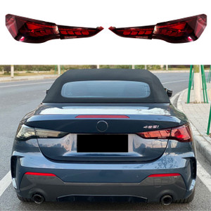 2021+ BMW M4 4 Series GTS Dragon Scale Style Tail Lights