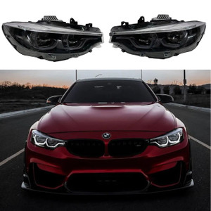 2014-2020 BMW M3 M4 4 Series Ikon Style LED Headlights