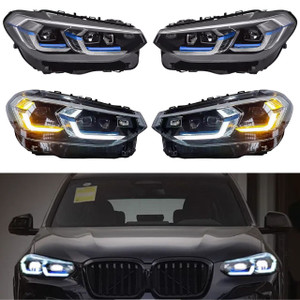 2018-2021 BMW X3 & X3M (G01 F97) Laser Style LED Headlights