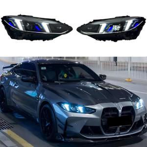 2021-2024 BMW M4 & 4 Series (G82/G22/G26) Snake Eyes Style LED Headlights