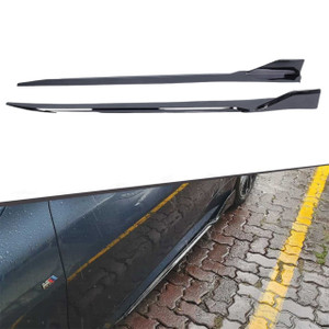 BMW G22/G23 430i M440i Gloss Black Competition Style Side Skirts
