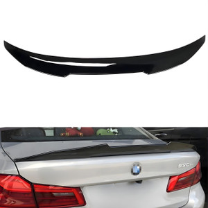 BMW F90 G30 M5/5 Series Gloss Black PSM Style Trunk Spoiler