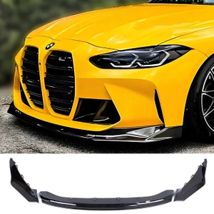 BMW G80/G82/G83 M3 M4 Gloss Black V Style Front Lip & Splitters Set
