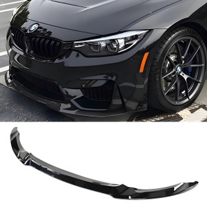 BMW M3 M4 F80/F82 Gloss Black CS Style Front Lip