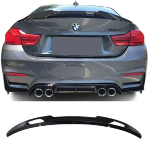 BMW F82 M4 V Style Gloss Black Rear Trunk Spoiler