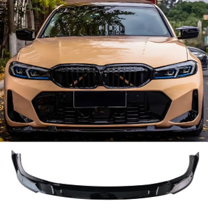 2023+ BMW G20 330i/M340i Gloss Black 3D Style Front Lip