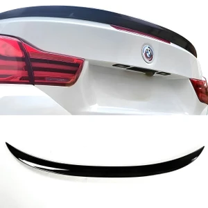 BMW M4/4 Series Convertible F83 F33 Gloss Black Performance Style Trunk Spoiler
