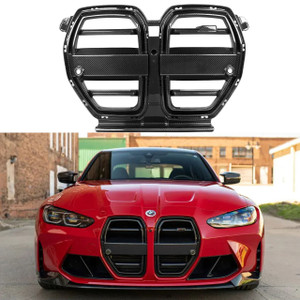 BMW G80/G82/G83 M3 M4 Carbon Fiber SQ-V Style Grilles
