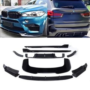 BMW X5M (F85) BK Style Gloss Black Full  Body Kit