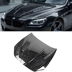 BMW M6 & 6 Series (F06 F12 F13) Forged Carbon Fiber  V-style Hood