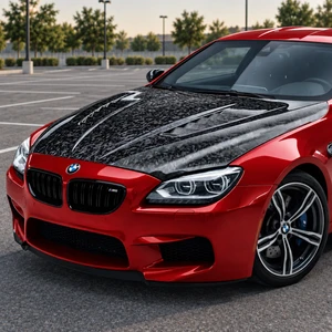 BMW M6 & 6 Series (F06 F12 F13) Forged Carbon Fiber V-style Hood