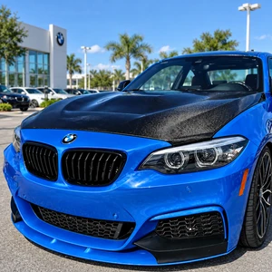 2014-2021 BMW M2 2 Series F22 F23 F87 Carbon Fiber GTS Style Vented Hood