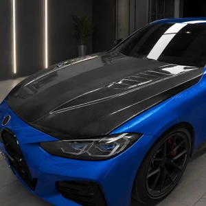 2021-2026 BMW 4 Series G22/G23/G26 Carbon Fiber MBJ Style Vented Hood