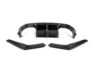 BMW M3 M4 F80/F82 3-Piece Carbon Fiber V1 Style Diffuser BMW M3 M4 F80/F82 3-Piece Carbon Fiber V1 Style Diffuser